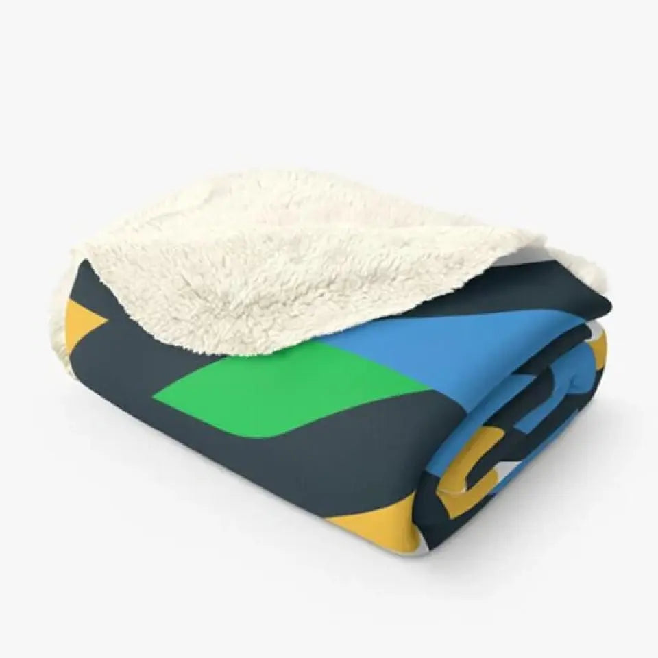Personalized To My Son Photo Quilt/Fleece Throw Blanket - Gift Idea For Son - Upload Photo - Consider It A Big Hug