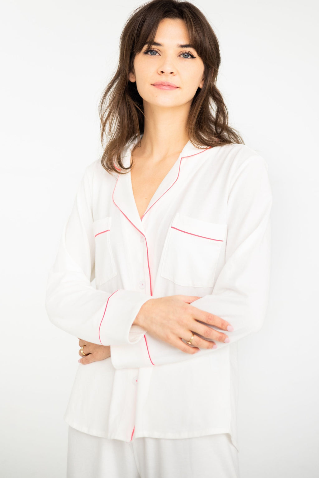 Classic Luxury Pajamas in Brushed Pima Cotton