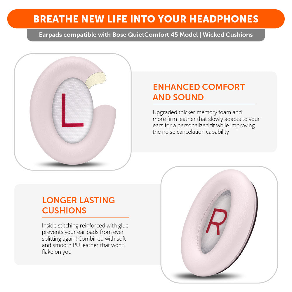 Bose QC45 Replacement Ear Pads