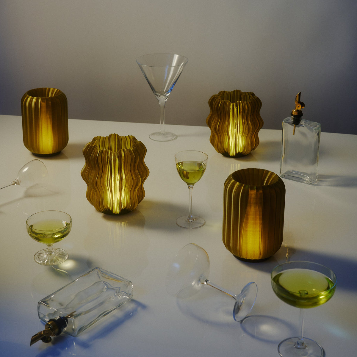 Mini Wavy Lamp